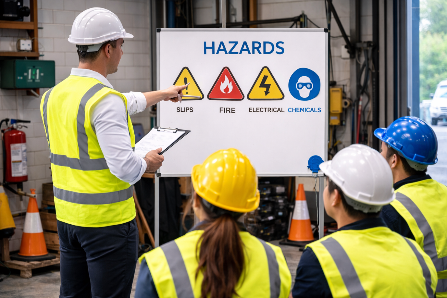 Workplace health and safety training