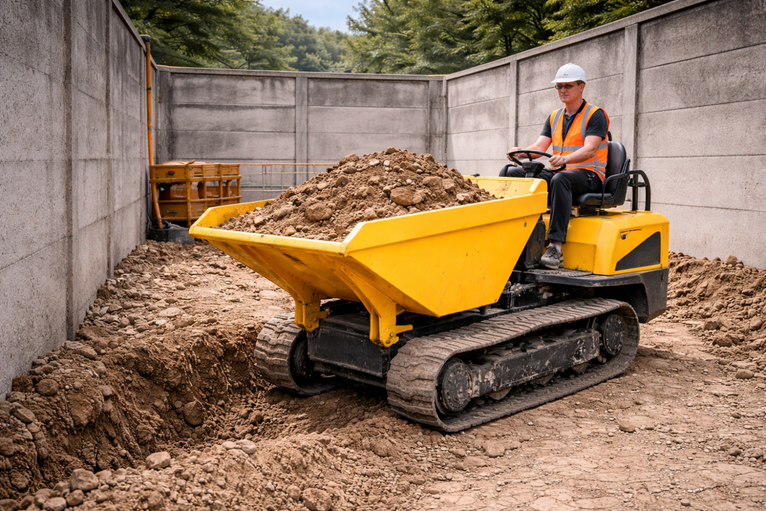 NPORS Forward Tipping Mini Dumper (N139)