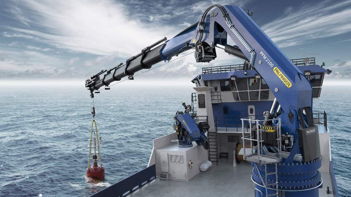 NPORS Marine Knuckle Boom Crane | N014