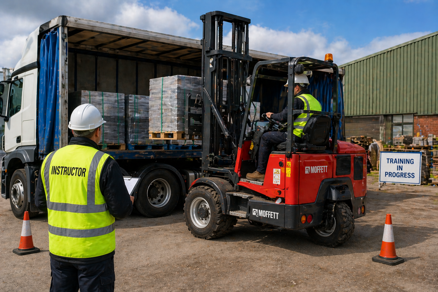 NPORS Lorry Mounted Lift Truck (N004)